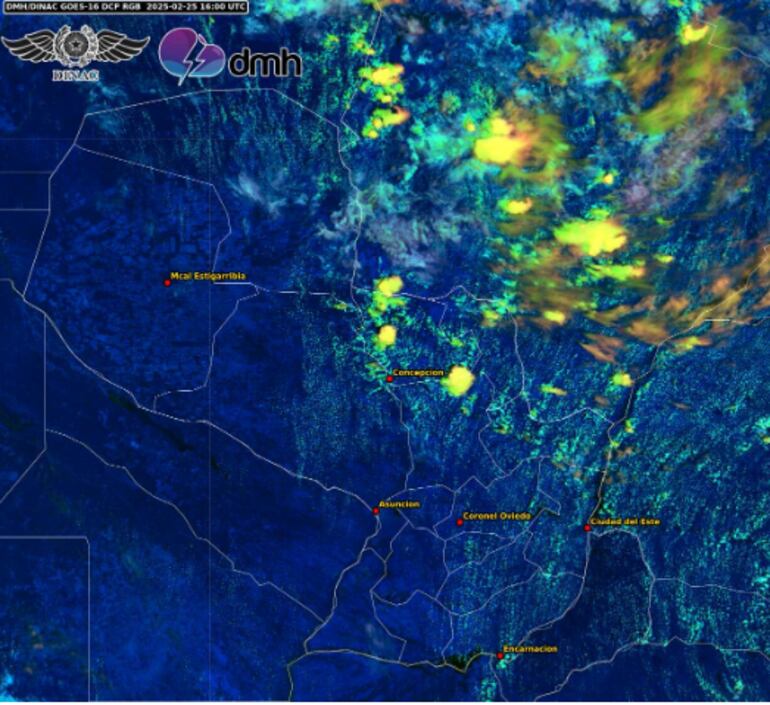 Anuncian tormentas para la tarde de hoy martes.