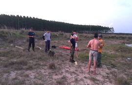 Tío y sobrino fallecen ahogados en un tajamar donde estaban trabajando.