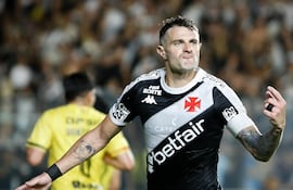 Pablo Vegetti, futbolista argentino que está para unirse a Cerro Porteño, procedente del Vasco da Gama de Brasil, dondefue el máximo goleador del fútbol brasilero.