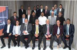 Nadyr Figueredo, titular de la CPH, y Roberto Lombardo componen la directiva de la Coscabal.