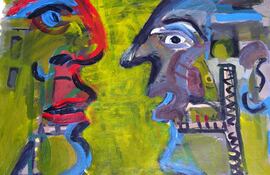 Imagen de una de las obras de Gilberto Padrón que se exhibirán en el Museo Nacional de Bellas Artes.