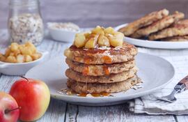 Panqueques de avena.