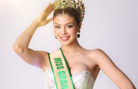Cecilia Romero, Miss Grand Paraguay, ya alista sus maletas para viajar rumbo a Tailandia.