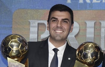 Marco Trovato, el presidente del club Olimpia.