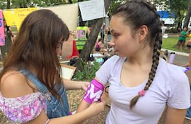 8M Día Internacional de la Mujer Asunción manifestación mujeres