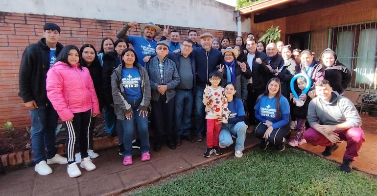 Villalba consolida alianza en J. A. Saldívar para su precandidato a intendente
