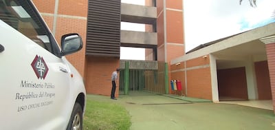 El jefe policial fue trasladado esta mañana del Hospital de la Fundación Tesãi de Ciudad del Este a la capital del país.
