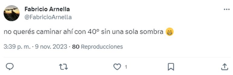 Respuesta de Fabricio Arnella al tweet del MOPC.