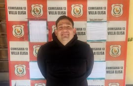 Rubén Darío Escobar Calderón, alias Nambi, capturado por homicidio en Villa Elisa.