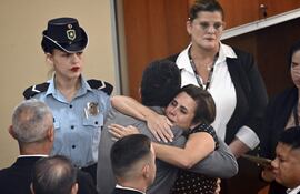 Sesión de la Cámara de Senadores en la que se trató la pérdida de investidura a Kattya Gonzalez.