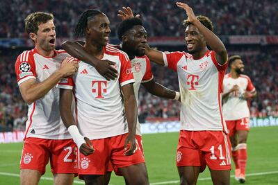Bayern Munich derrotó al Manchester United por la Champions