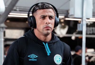 Alcides Javier Benítez Cabrera (23 años), futbolista paraguayo que acumula 17 presentaciones en Belgrano de Córdoba, al que llegó proveniente de Guaraní.