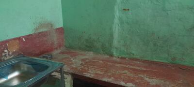 El sitio utilizado para elaborar el almuerzo escolar se encuentra en pésimas condiciones.