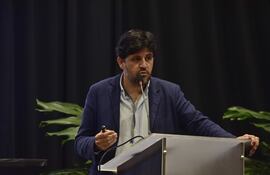 Manuel Moreno, Gerente de la Mancomunidad Sierra de San Pedro, compartió la experiencia de alianza entre municipios.