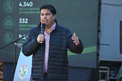 Luis Benítez, director de la Entidad Binacional Yacyretá