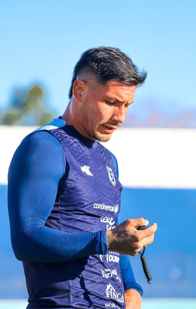 Fernando Matías Cáceres Agüero, en su segundo ciclo en el Sportivo 2 de Mayo de Pedro Juan Caballero.