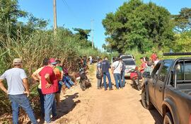 Marcelino Allende (42) fue asesinado en un camino vecinal de Brítez Cue.