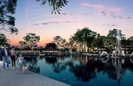 Bosque Lago, un parque natural
para vivir cerca de Asunción