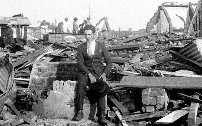 La ciudad prácticamente desapareció.