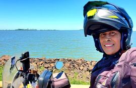 La viajera se despidió de Paraguay agradeciendo la hospitalidad de quienes la recibieron, y destacando la natural amabilidad de la población.