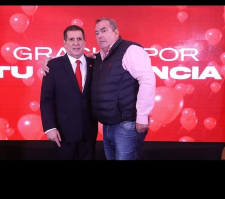 Horacio Cartes y Enrique Pereira Thalmann.