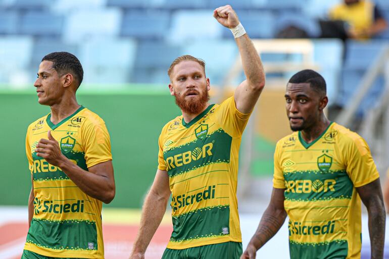 Isidro Pitta, goleador del Cuiabá.