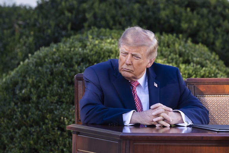 Donald Trump, presidente de los Estados Unidos.