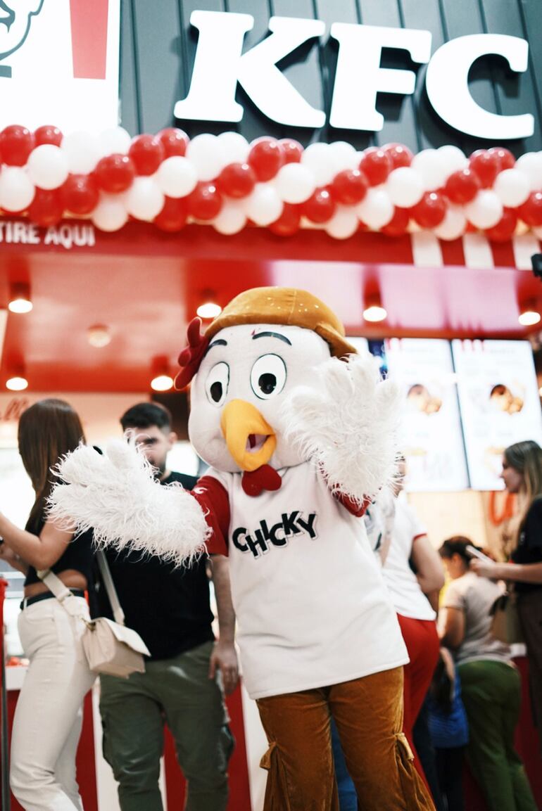 Chicky, la mascota de KFC.