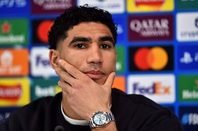 Achraf Hakimi Mouh (27 años), futbolista del País Saint-Germain y la selección de Marruecos, acusado de violación.