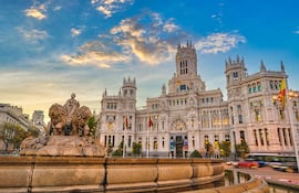 Fuente de la Cibeles, en Madrid.