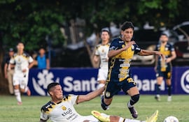 Pedro Manuel Zarza Gavilán (18 años), escurridizo extremo del Sportivo Trinidense, en el que milita cedido por Olimpia.
