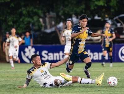 Pedro Manuel Zarza Gavilán (18 años), escurridizo extremo del Sportivo Trinidense, en el que milita cedido por Olimpia.