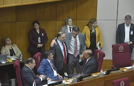 Sesión del Senado.
