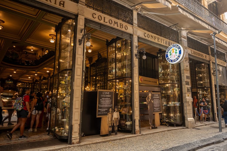 Confeitaria Colombo, Río de Janeiro, Brasil.