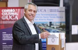 El presidente de Argentina, Alberto Fernández.