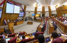 Audiencia Pública sobre la ley "Hambre cero" en el senado.