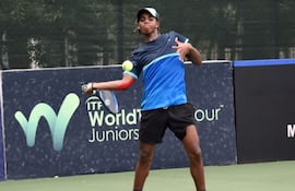 Maikel Villalona, tenista dominicano suspendido por amaño de partidos.