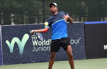 Maikel Villalona, tenista dominicano suspendido por amaño de partidos.