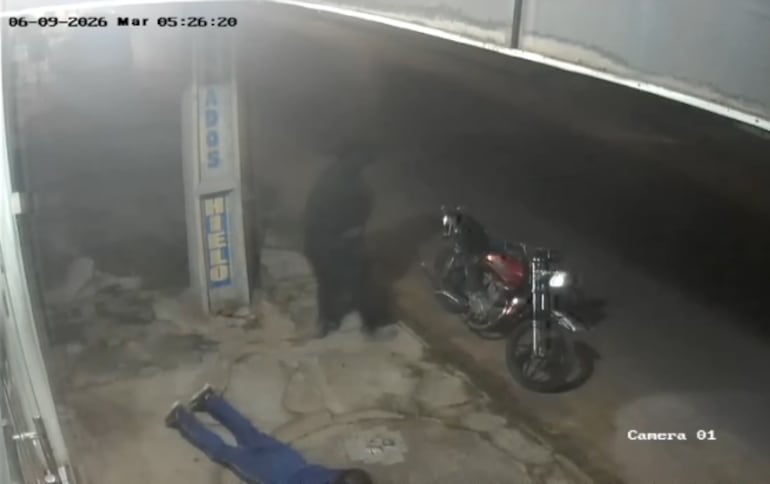 delincuente tira al suelo a una adolescente para robarle su mochila - Policiales