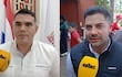 Magin Benítez (PLRA) y Rubén "Pilo" Fanego (ANR-HC).