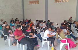 La capacitación de los nativos se llevó a cabo en el distrito de Yhú, cuya localidad concentra el mayor número de comunidades nativas de la región.