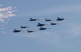 Imagen ilustrativa. La OTAN aseguró este viernes que “respondió inmediatamente e interceptó” los tres cazas rusos que violaron hoy el espacio aéreo de Estonia durante 12 minutos.