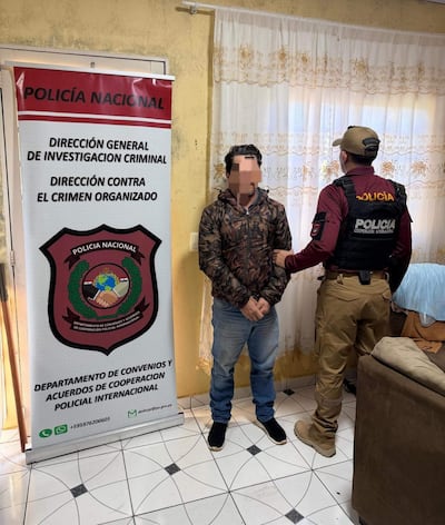 Claudir Carneiro Menezes, brasileño condenado a 15 años de cárcel en su país, detenido en Pedro Juan Caballero.