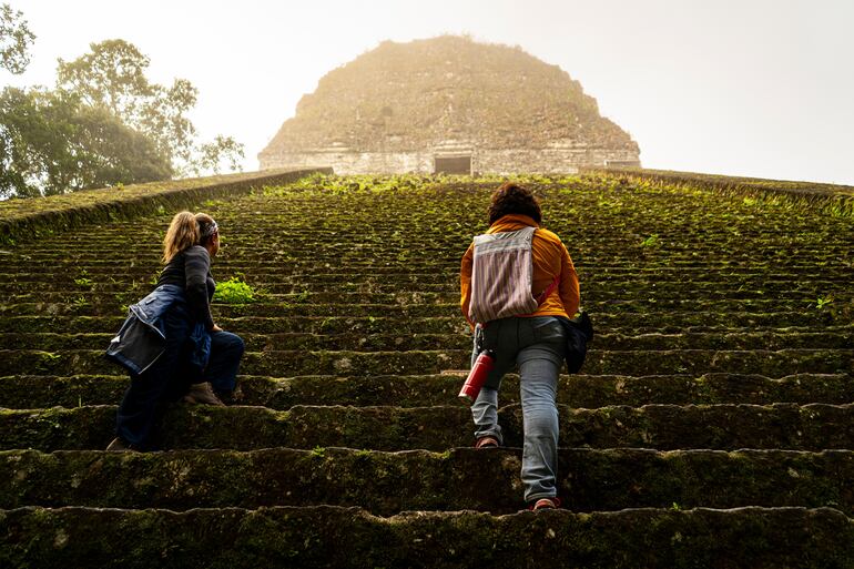 Parque Nacional Tikal, Guatemala. Templo V.
