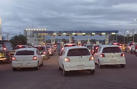 PEAJE yPACARAÍ operativo retorno Año Nuevo