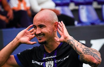 Carlos Gabriel "Cocoliso" González (33 años) marcó su primer gol en cuatro partidos en Independiente del Valle.