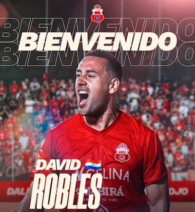 Merardo David Robles Amarilla cumplirá su segundo ciclo en el Guabirá de Bolivia.