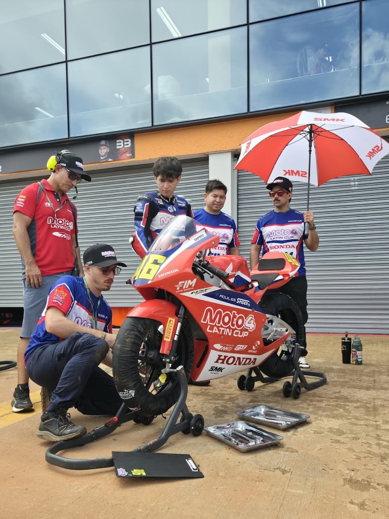 Nico Torrez, con el habitual #46, ya está listo para afrontar otro desafío.