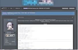 Captura del portal web con detalles de la importante filtración de datos personales de ueno bank revelada el pasado 14 de agosto.