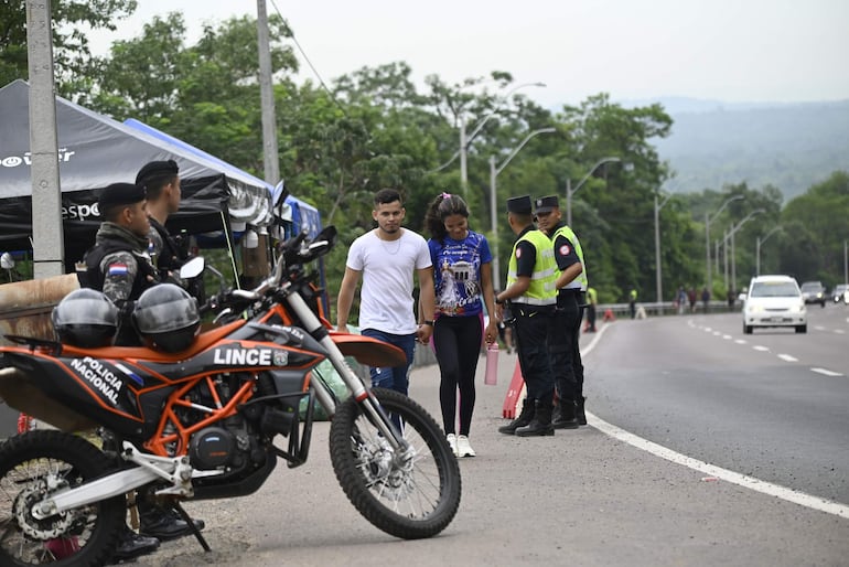 No habrá clausura total de la ruta PY02 durante la peregrinación